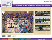 Tablet Screenshot of anchorage.royalfamilykids.org